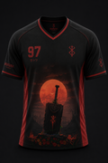 Berserk Guts Black Swordsman Jersey