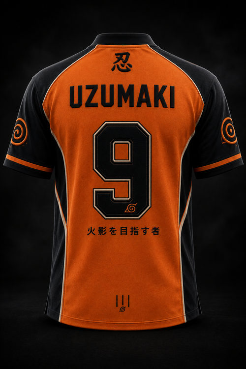 Hidden Leaf Shinobi Uzumaki Jersey