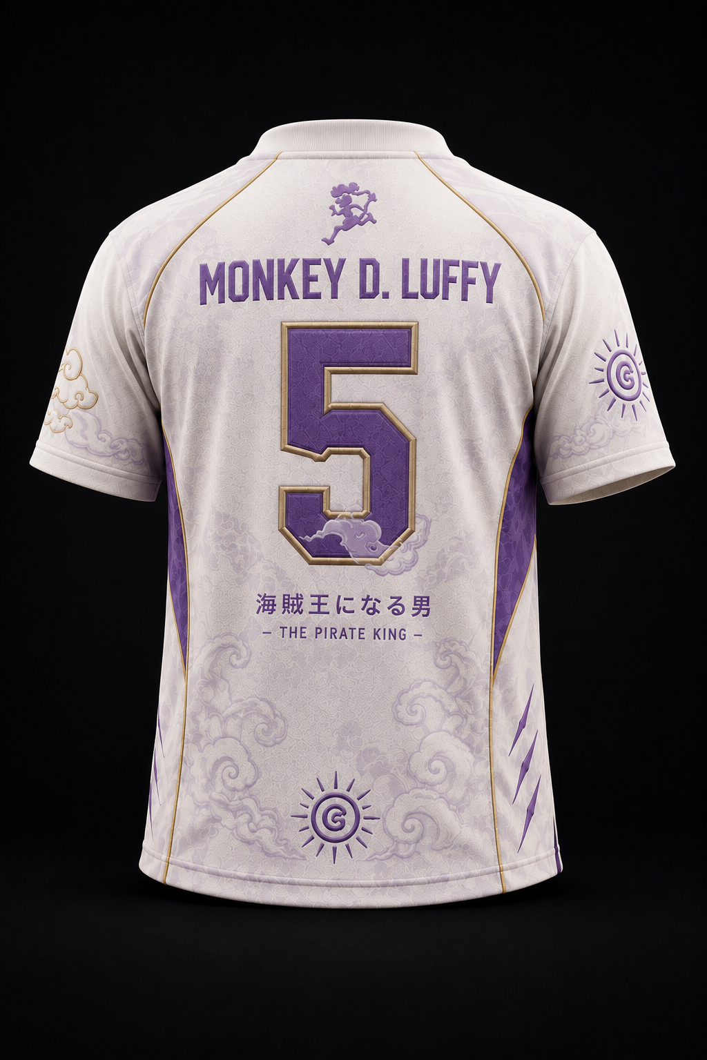 Sun God Nika Gear 5 Luffy Jersey