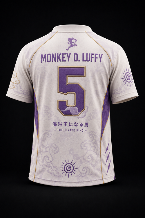 Sun God Nika Gear 5 Luffy Jersey