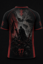 Berserk Guts Black Swordsman Jersey